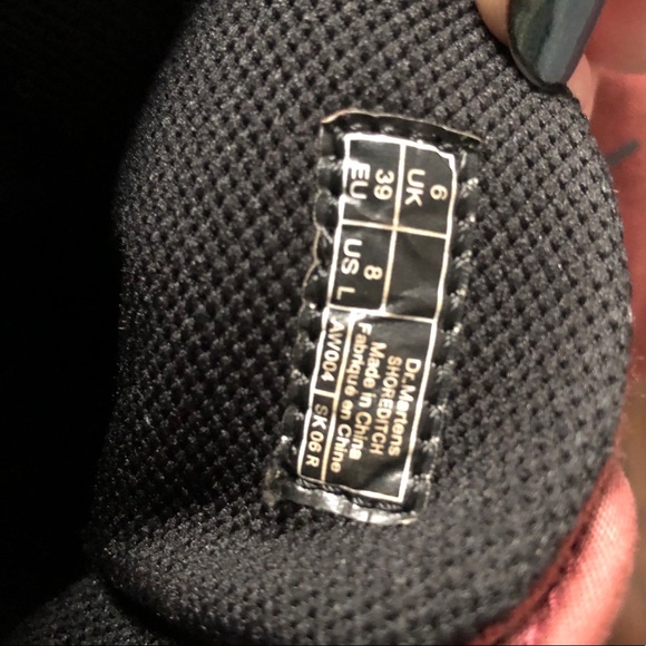 ❌SOLD❌Dr. Marten’s Shoreditch Cherry Red Shoe - Picture 12 of 14